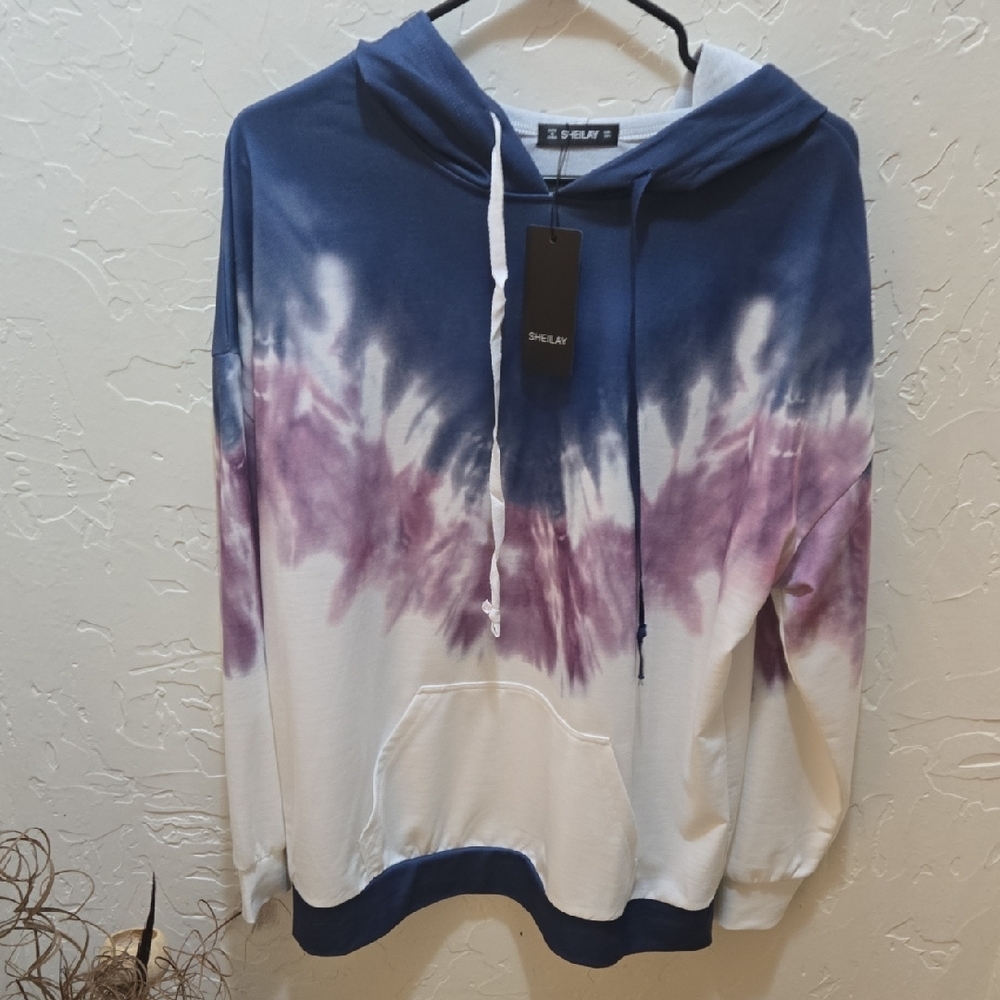 3/$10 Sheilay Navy Blue Top